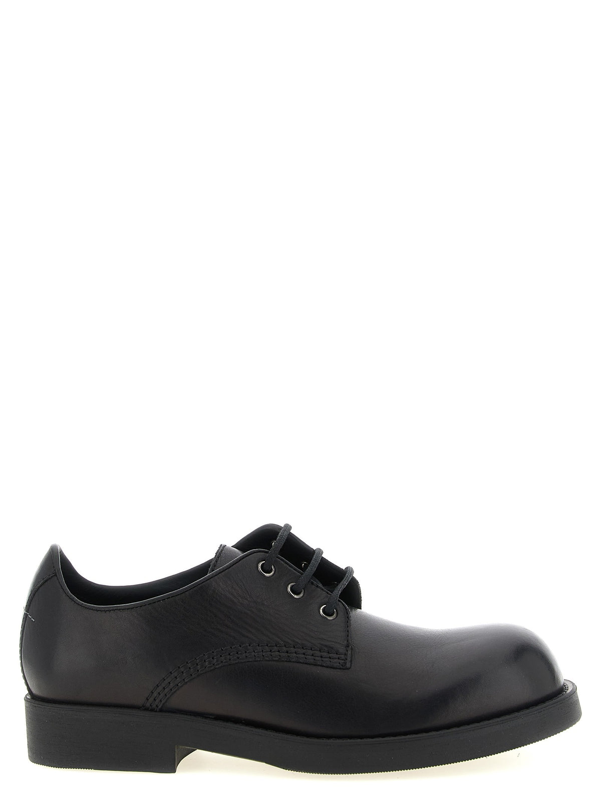 MM6 Maison Margiela Biker Lace up Shoes Black