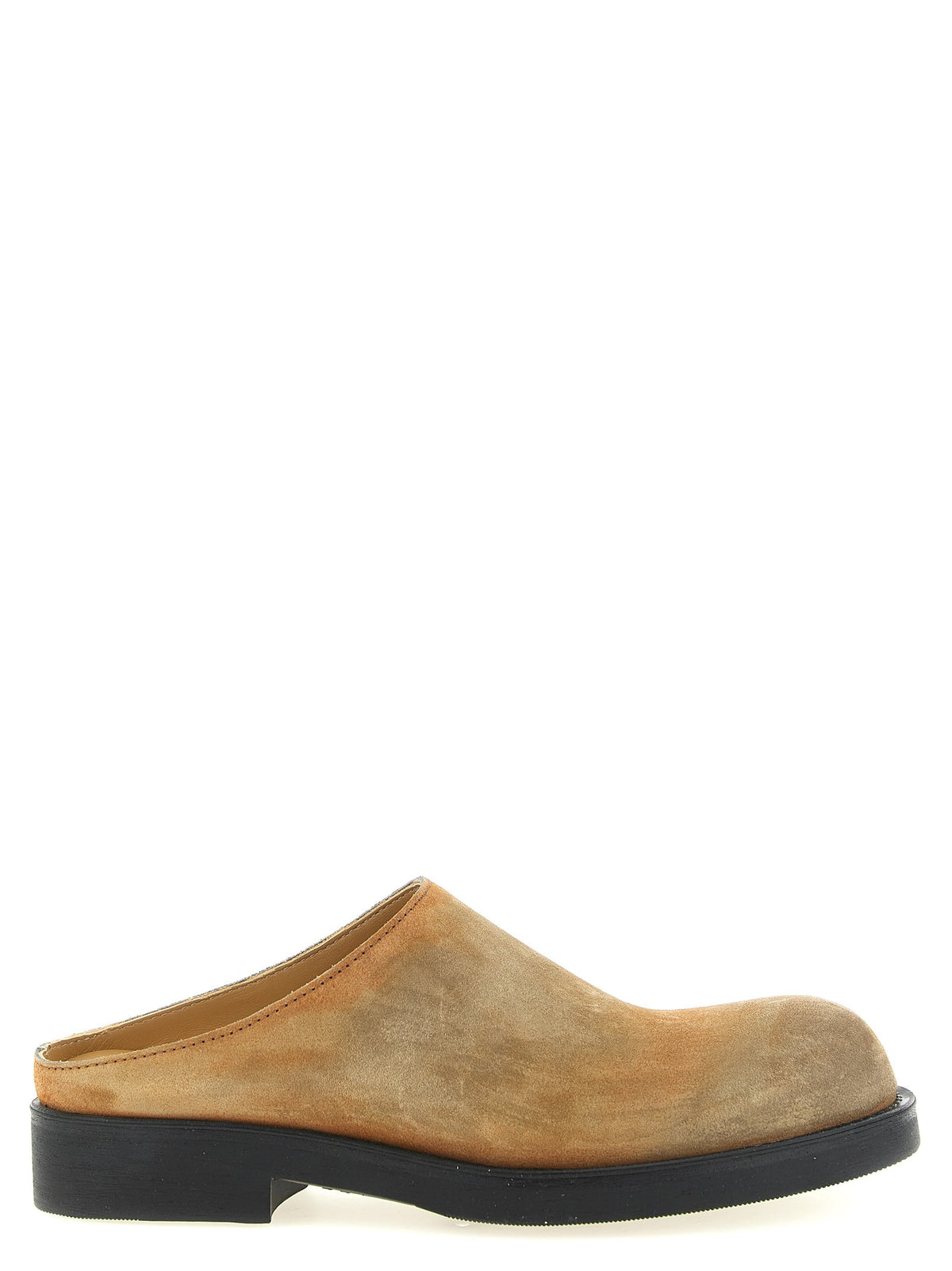 MM6 Maison Margiela Biker Mules Beige