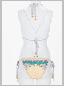 Zimmermann Women's Bikini Indra with Details Crochet Multicolor, view 2