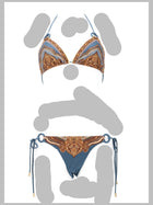 Zimmermann Women's Bikini Mahon Blue