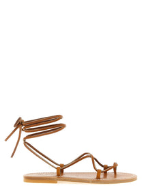 K.Jacques Saint Tropez Bikini Sandals Brown