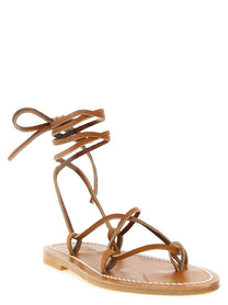 K.Jacques Saint Tropez Bikini Sandals Brown