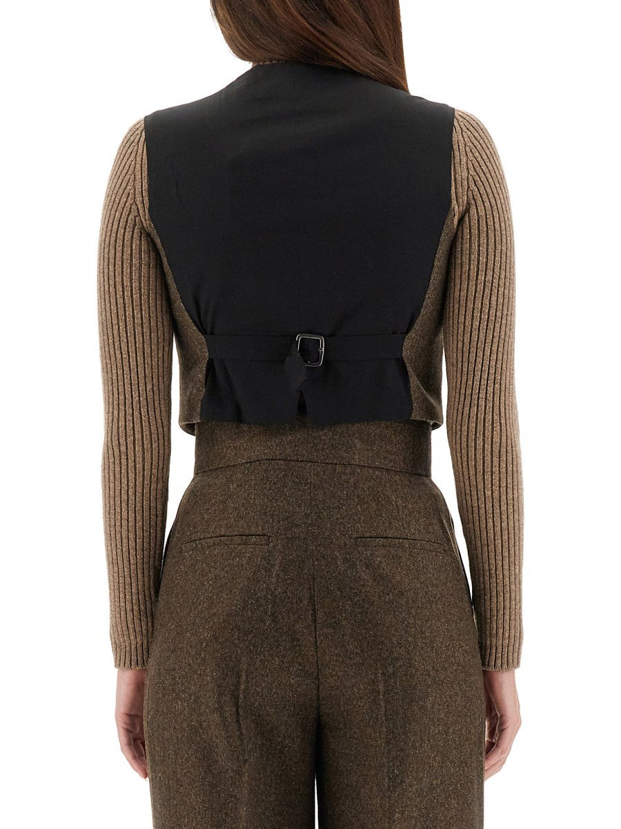 Max Mara Women's Vest Brown, view 3
