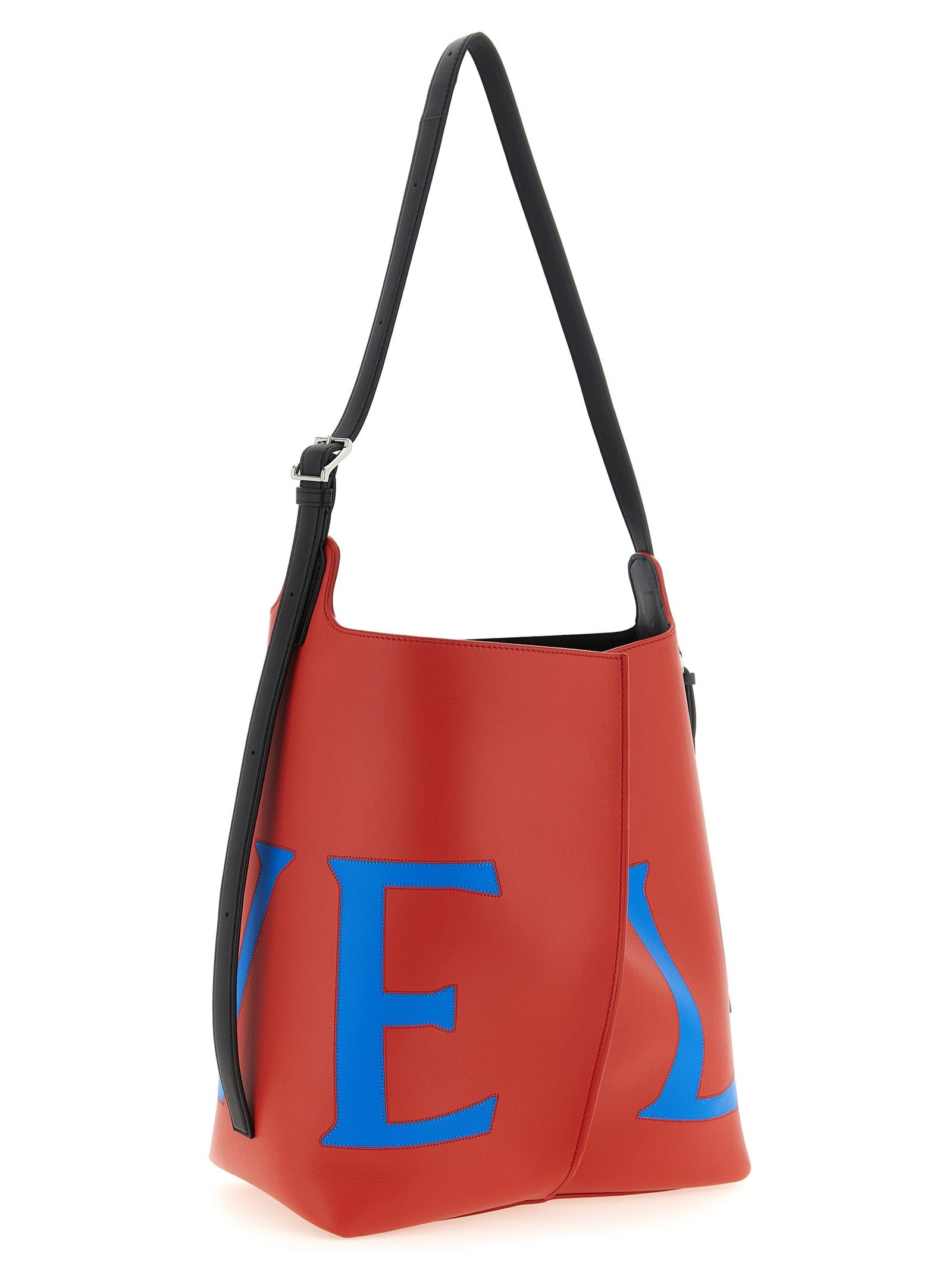 Loewe Bilbao Large Bucket Bag Red