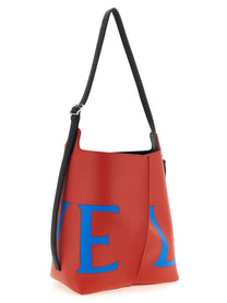 Loewe Bilbao Large Bucket Bag Red