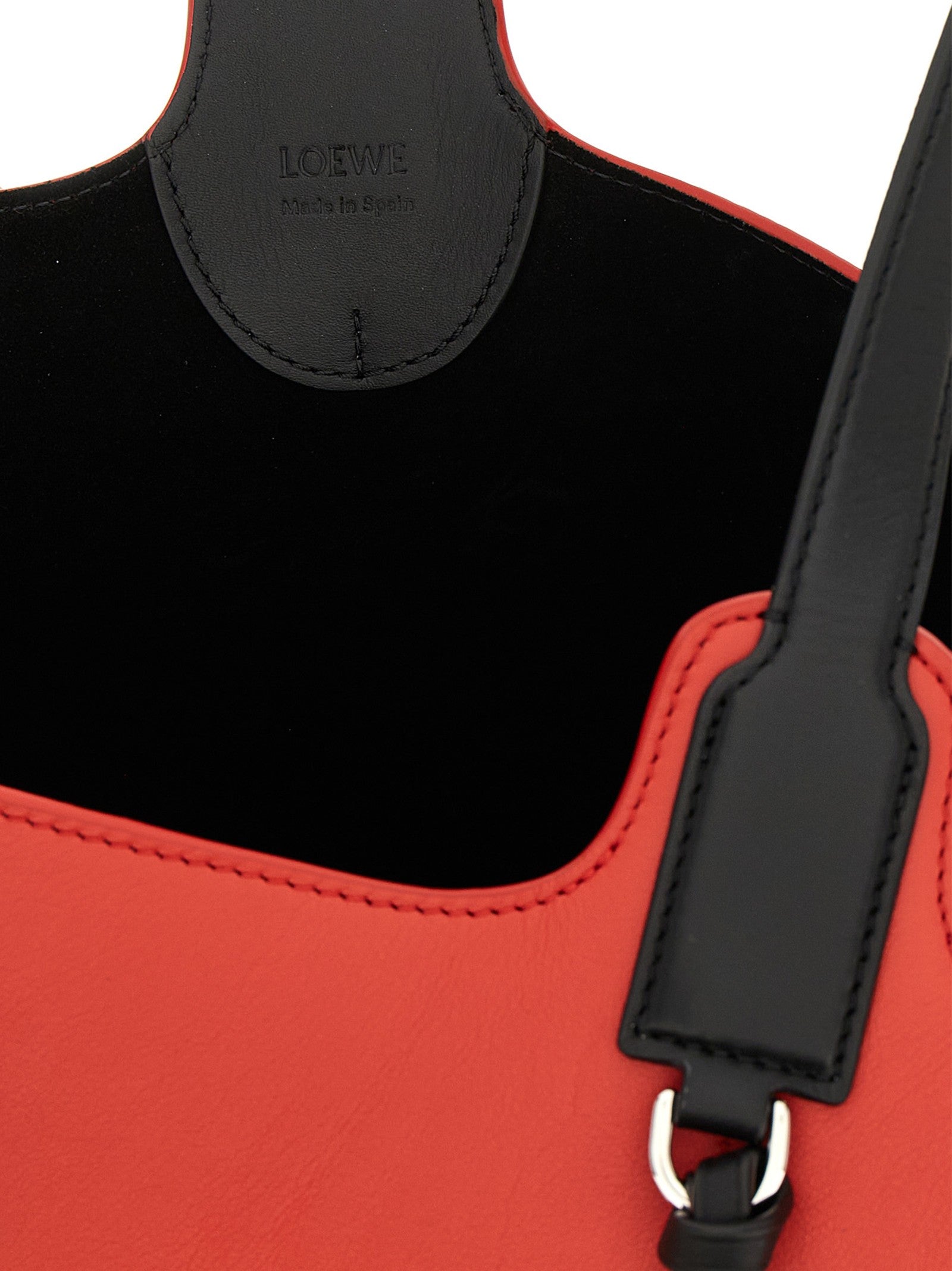 Loewe Bilbao Large Bucket Bag Red