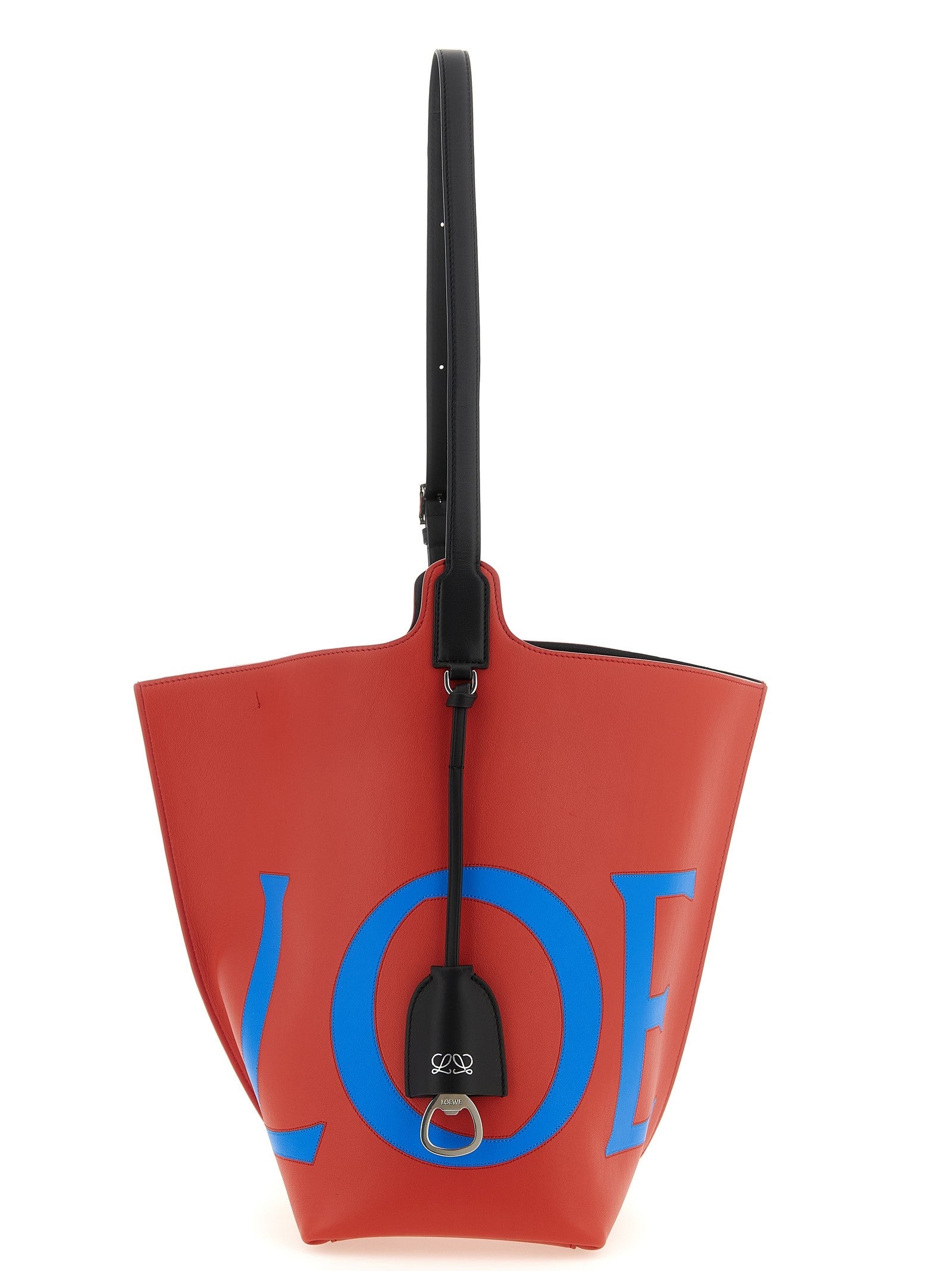 Loewe Bilbao Large Bucket Bag Red