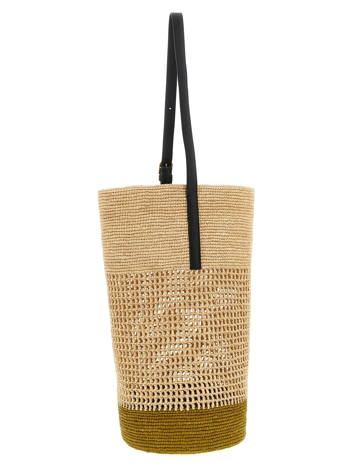 Khaite Billie Large Bucket Bag Beige, view 2