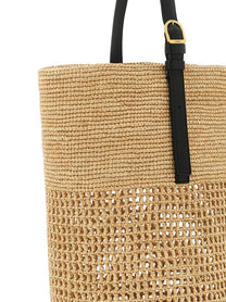 Khaite Billie Large Bucket Bag Beige