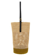 Khaite Billie Large Bucket Bag Beige