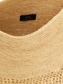 Khaite Billie Large Bucket Bag Beige