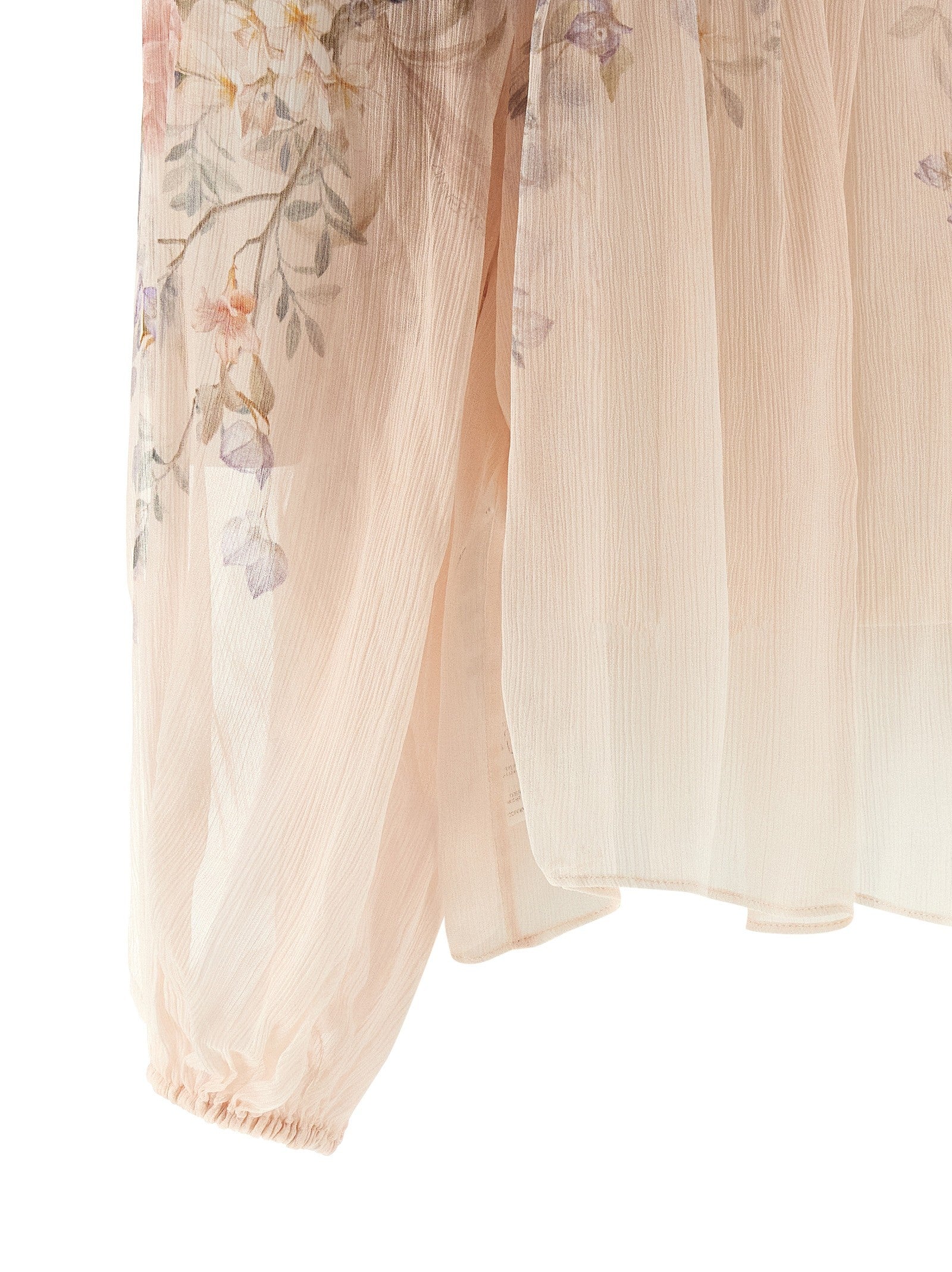 Zimmermann Billow Rebellion Blouse Blue