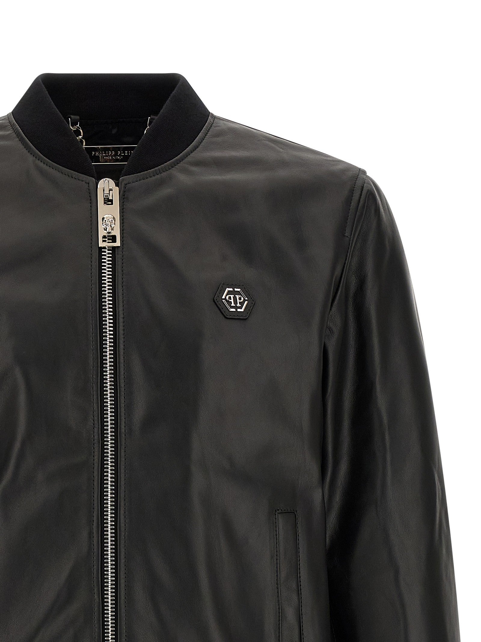 Philipp Plein Billy Bomber Jacket Black