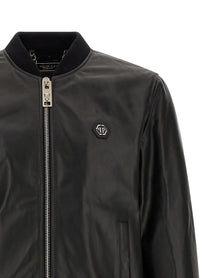 Philipp Plein Billy Bomber Jacket Black