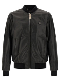 Philipp Plein Billy Bomber Jacket Black