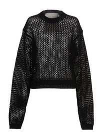Ramael Bio Cable Sweater Black