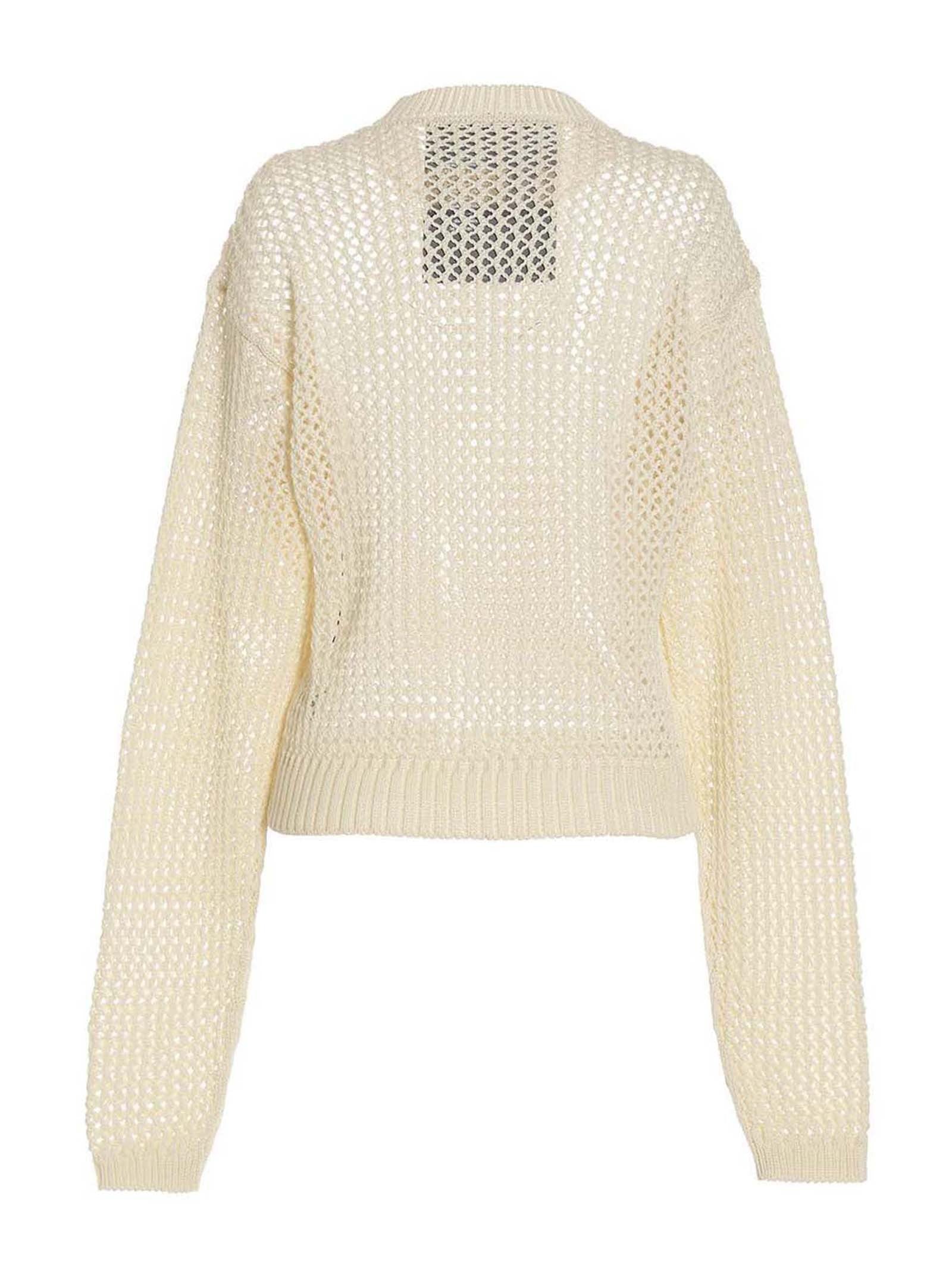 Ramael Bio Cable Sweater White