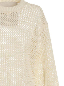 Ramael Bio Cable Sweater White
