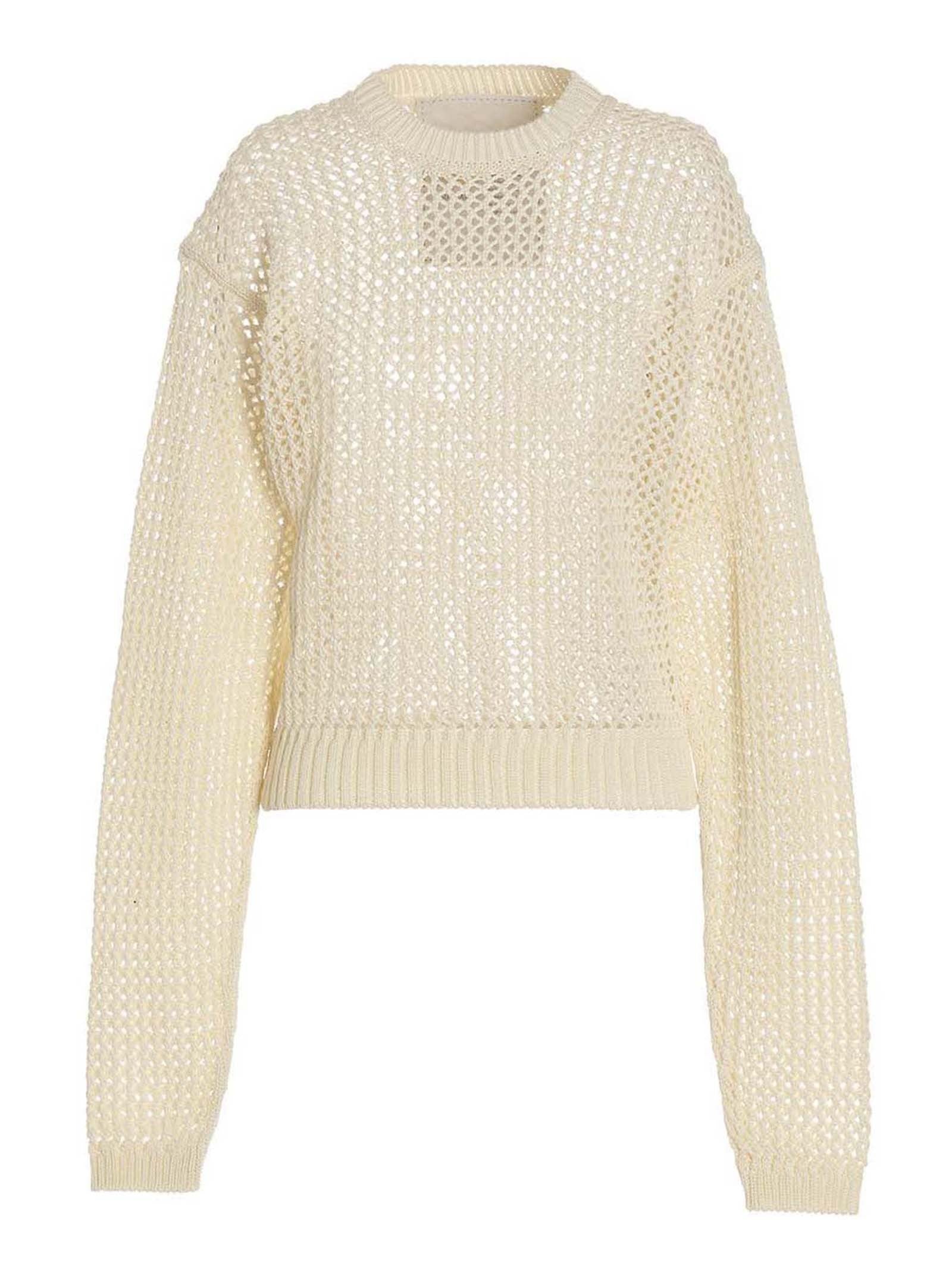 Ramael Bio Cable Sweater White