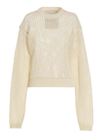 Ramael Bio Cable Sweater White