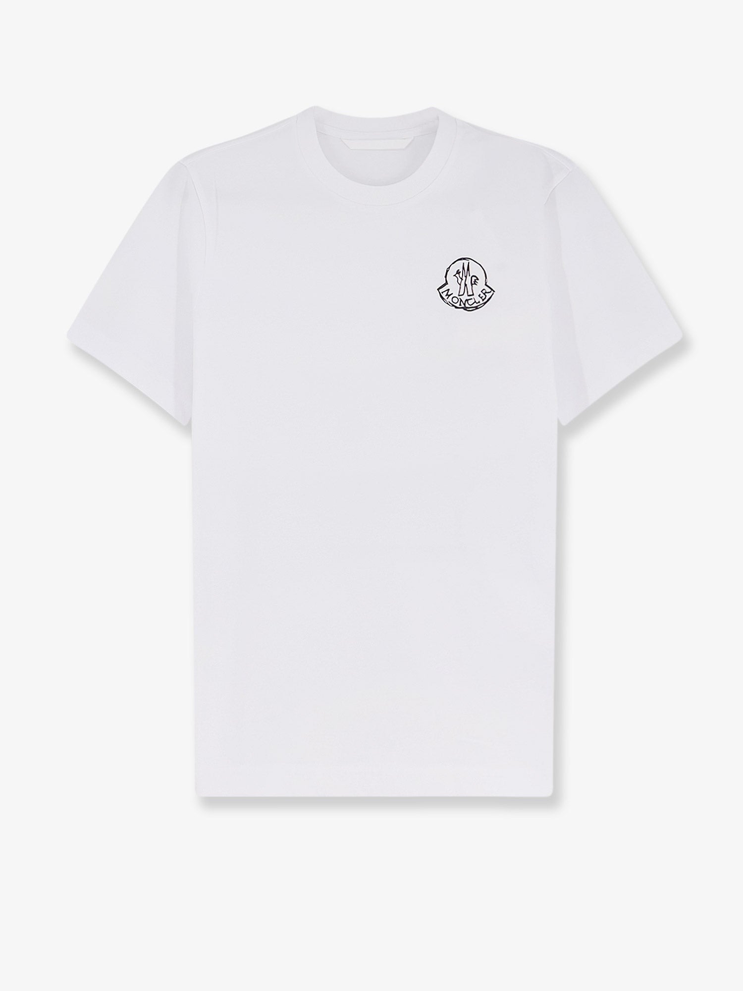 Moncler Men's Biologic Cotton Shirt White