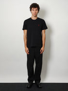 Ami Paris Men's Biologic Cotton Shirt Black, view 3
