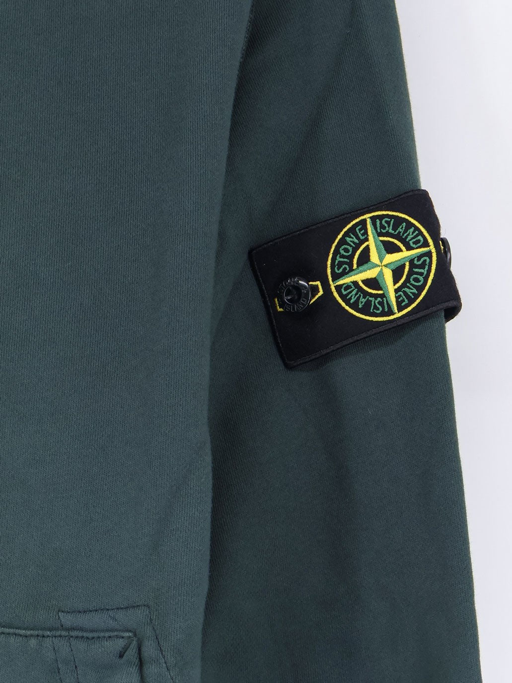 Stone Island Men's Bioloic Cotton Sweatshirt Green