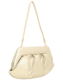 Themoirè Women's Bios Baguette Bag Gold