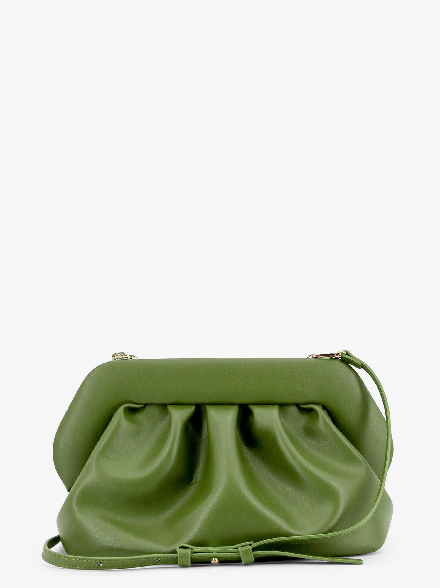 Themoirè Women's Bios Vegan Leather Shoulder Bag Green