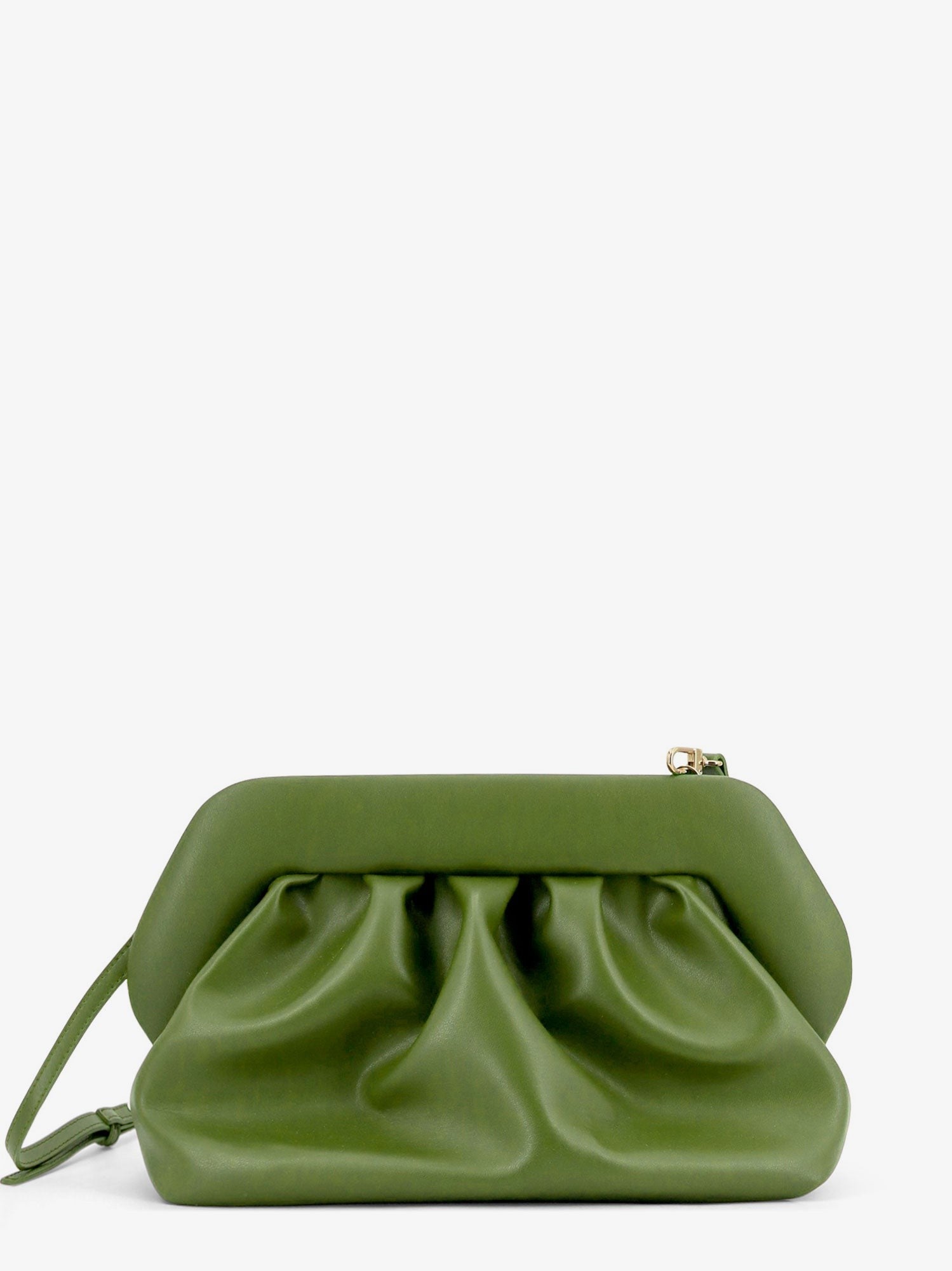 Themoirè Women's Bios Vegan Leather Shoulder Bag Green