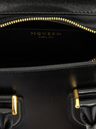 Alexander McQueen Birdee Mini Handbag Black, view 4