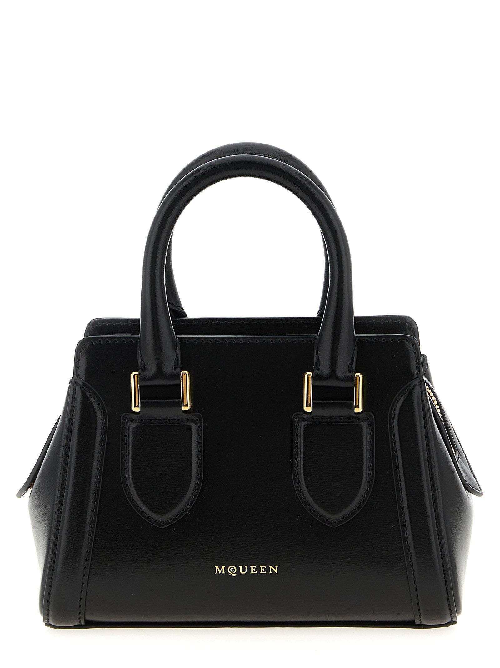 Alexander McQueen Birdee Mini Handbag Black