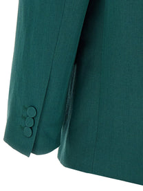 Dries Van Noten Birdy Blazer Green