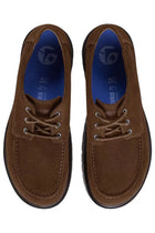 Birkenstock Unisex Moccasin Highwood Moc Lace Low Brown, view 4