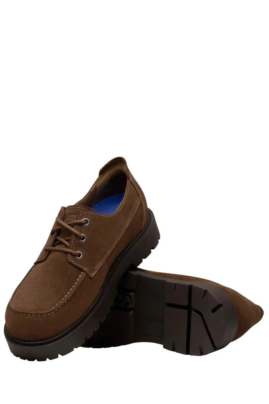 Birkenstock Unisex Moccasin Highwood Moc Lace Low Brown, view 3