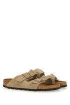Birkenstock Unisex Arizona Sandals Beige, view 2