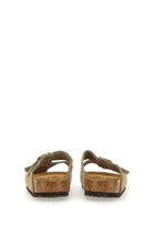 Birkenstock Unisex Arizona Sandals Beige, view 3