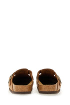 Birkenstock Unisex Boston Sandals Brown, view 3