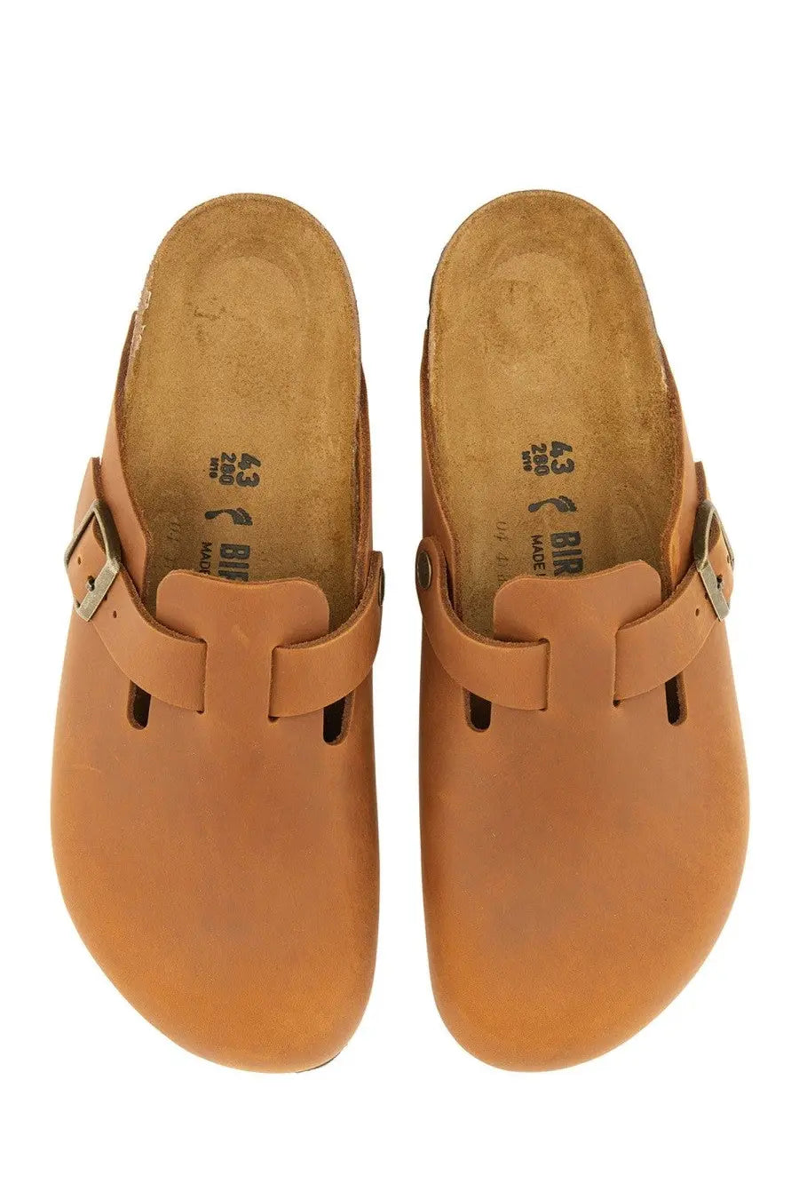 Birkenstock Unisex Boston Sandals Brown, view 4