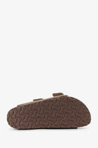 Birkenstock Women's Arizona Suede Sandals Beige, view 4