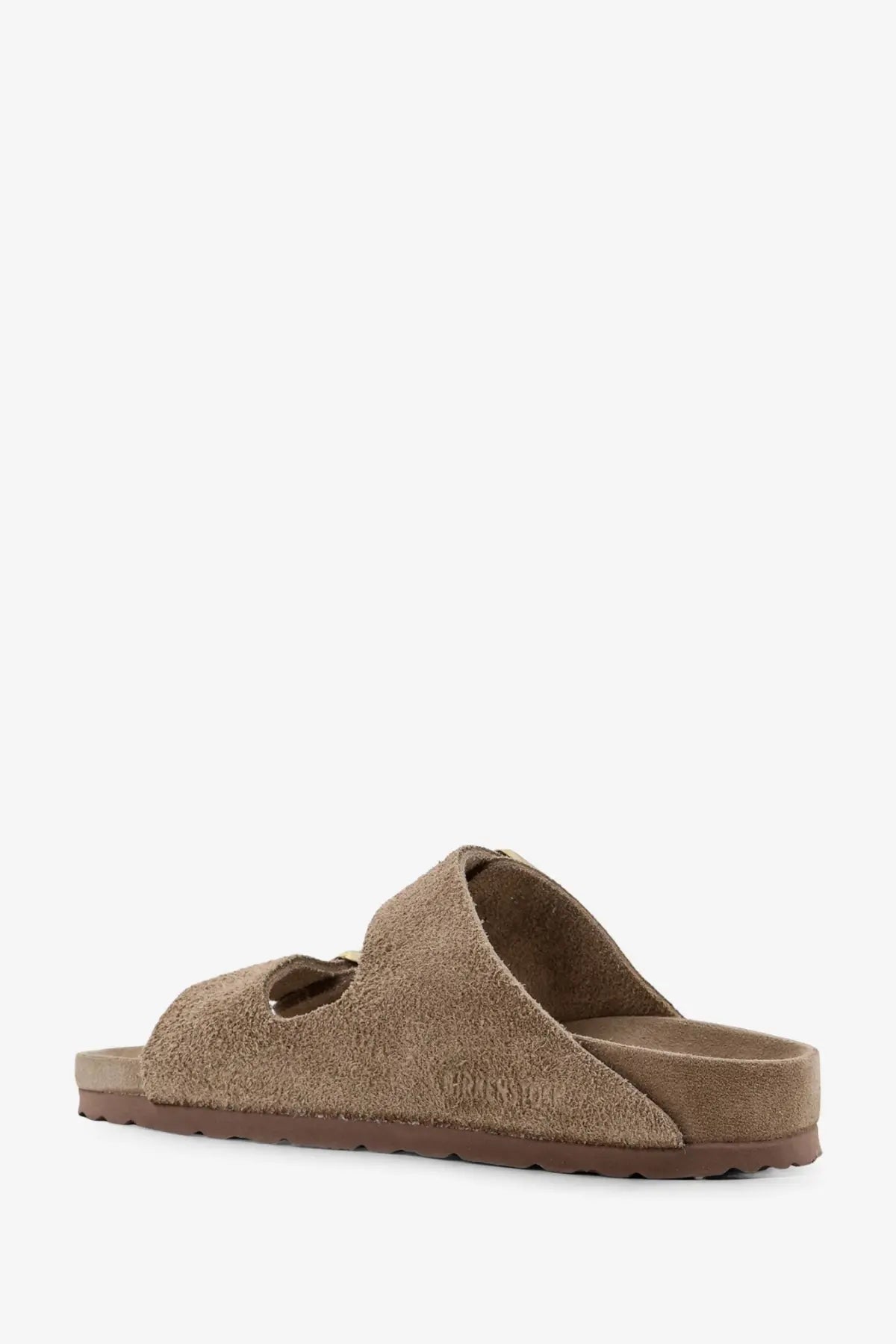 Birkenstock Women's Arizona Suede Sandals Beige, view 3