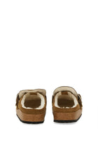 Birkenstock Women's Buckley in Shearling Brown, view 3