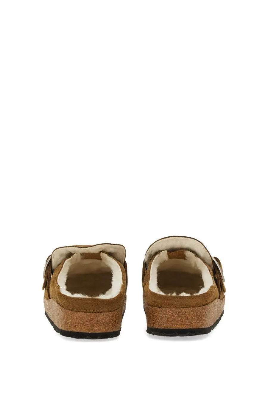 Birkenstock Women's Buckley in Shearling Brown, view 3