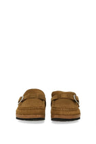 Birkenstock Women's Buckley in Shearling Brown, view 4