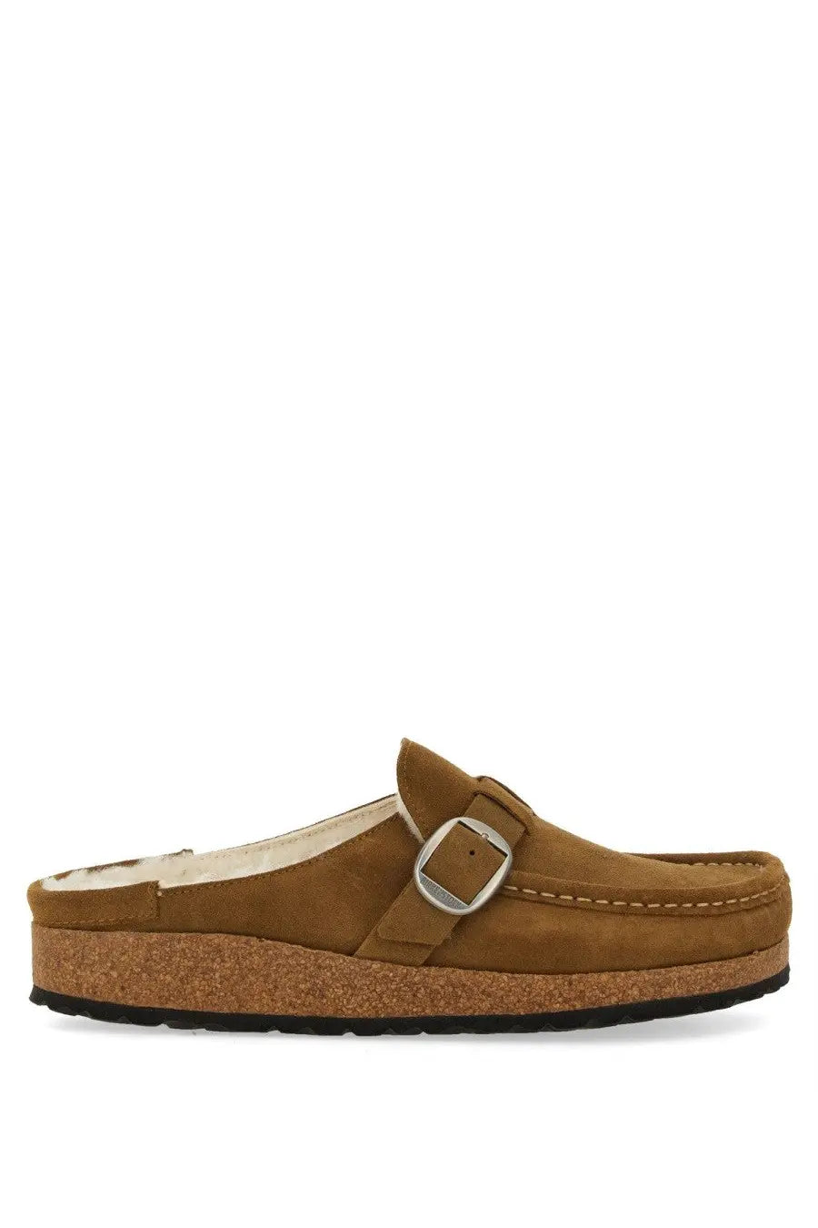 Birkenstock Women's Buckley in Shearling Brown