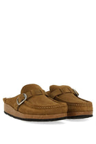 Birkenstock Women's Buckley in Shearling Brown, view 2