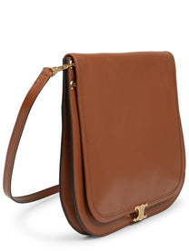Celine Women's Bisaccia Triomphe Brown