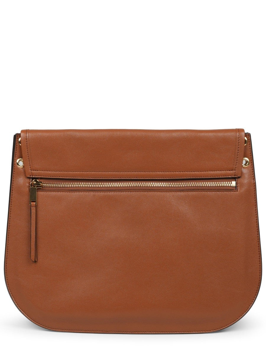 Celine Women's Bisaccia Triomphe Brown