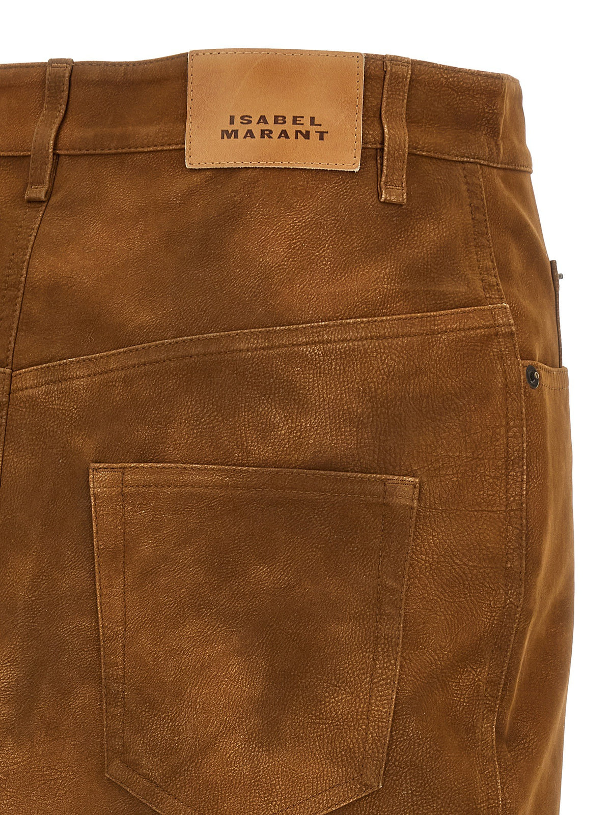 Isabel Marant Étoile Bisane Skirt Brown, view 4