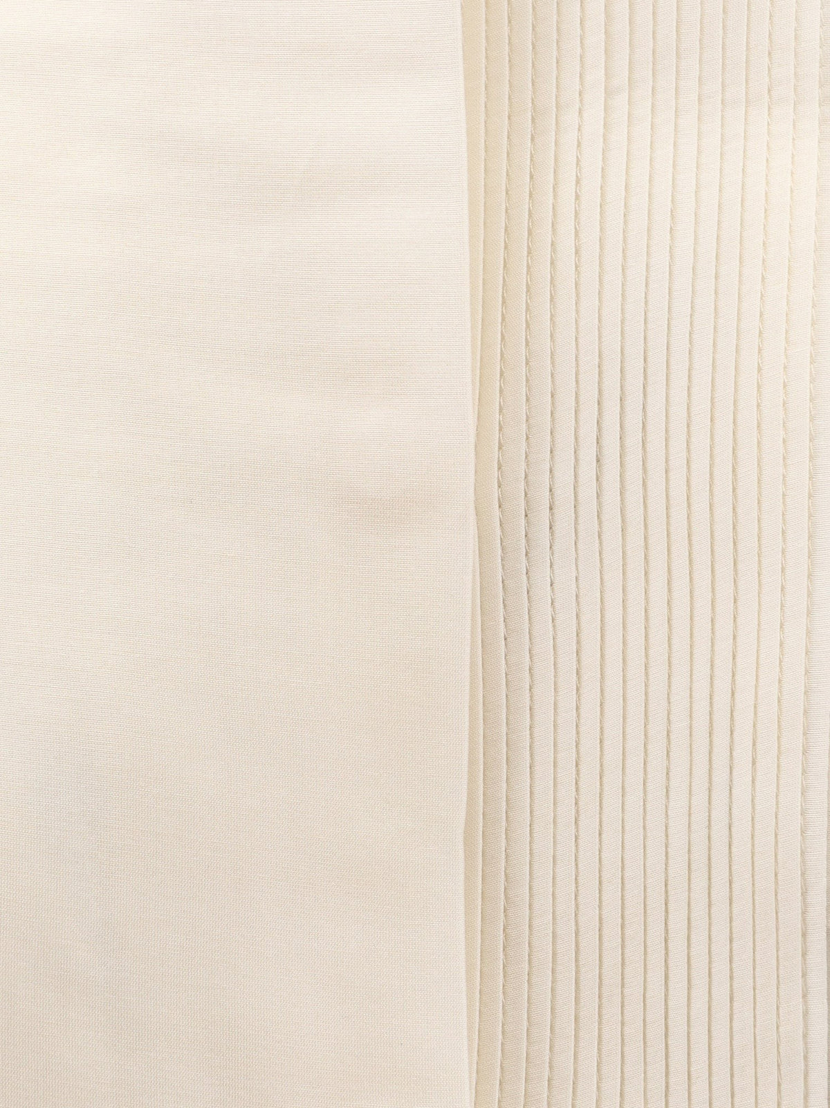 BOSS Women's Silk and Wool Shirt White, view 3